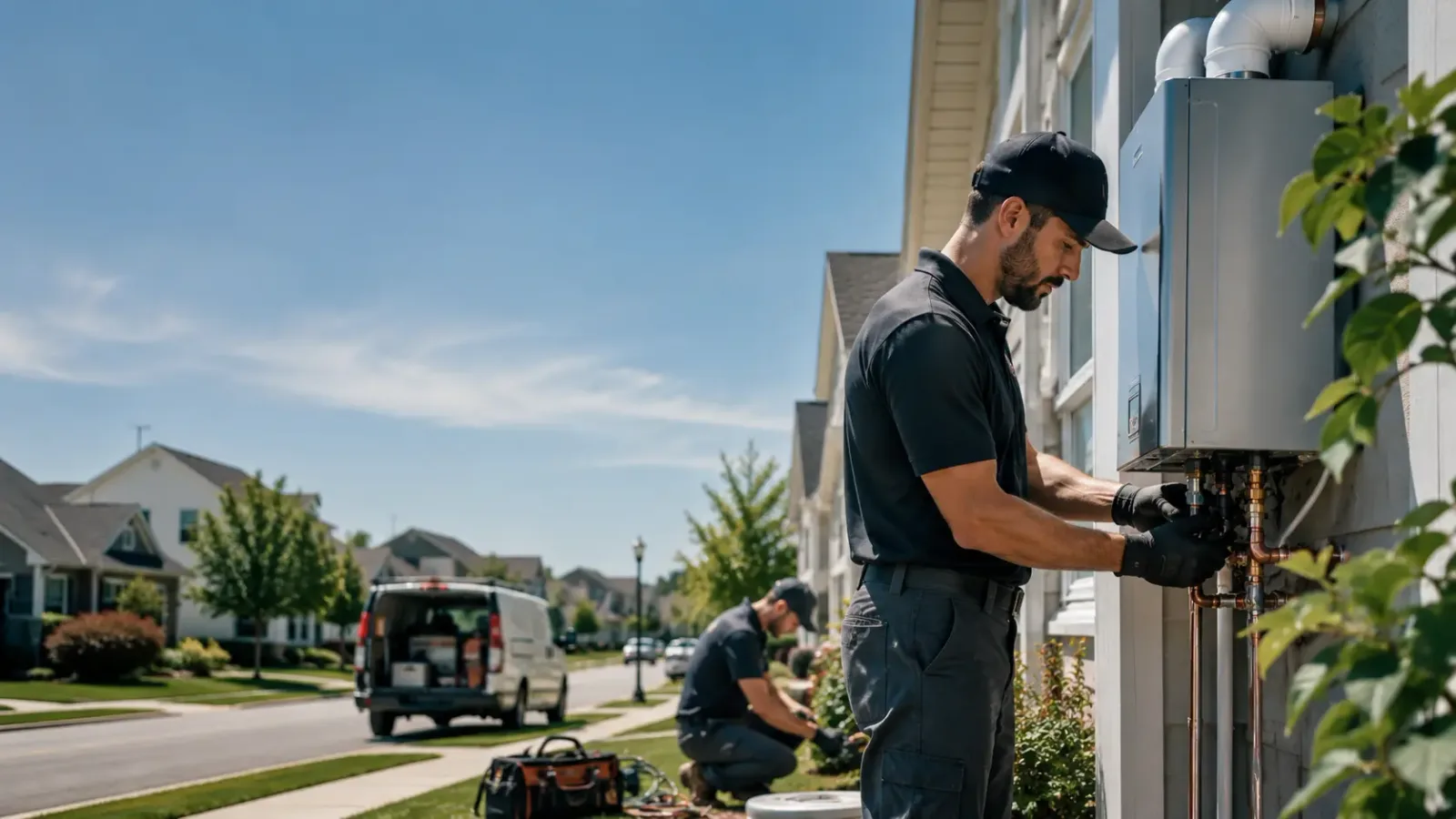 Tankless Water Heater Installation in Vinton, VA